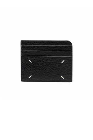 Four-stitch leather card holder MAISON MARGIELA | SA3VX0007P4455T8013